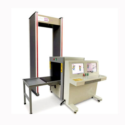 6 Zone Passano attraverso il metal detector gate per il controllo di sicurezza aeroportuale / metropolitana