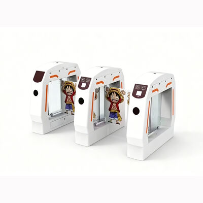 Buy Automatic Swing Barrier Gate Anti Pinch Emergency Open For Amusement Park online manufacture