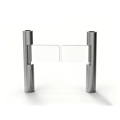 kaufen Sockel-Swing Turnstile-Tor Fußboden montiert RFID Turnstile-Tor für Geschäftszentren online manufacture