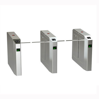 Buy Turnstile Tripod Gate Entrance Curved Single Wing Pedestrian Access Control System online manufacture