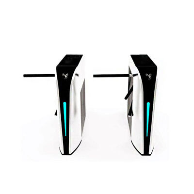 주문 우아한 삼각관 턴스틸 게이트 입구 QR 코드 접근 제어 전시실 보행자 시스템 online manufacture