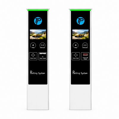 kopen LCD-parkeerbewijsverdeler op maat met RFID-lezer / QR-intercom online manufacture